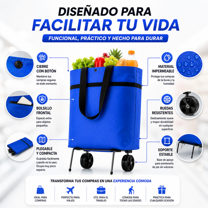 Bolso Carrito Plegable