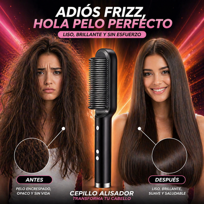 Cepillo Alisador SaluPro™ | Alisa y Peina en Minutos