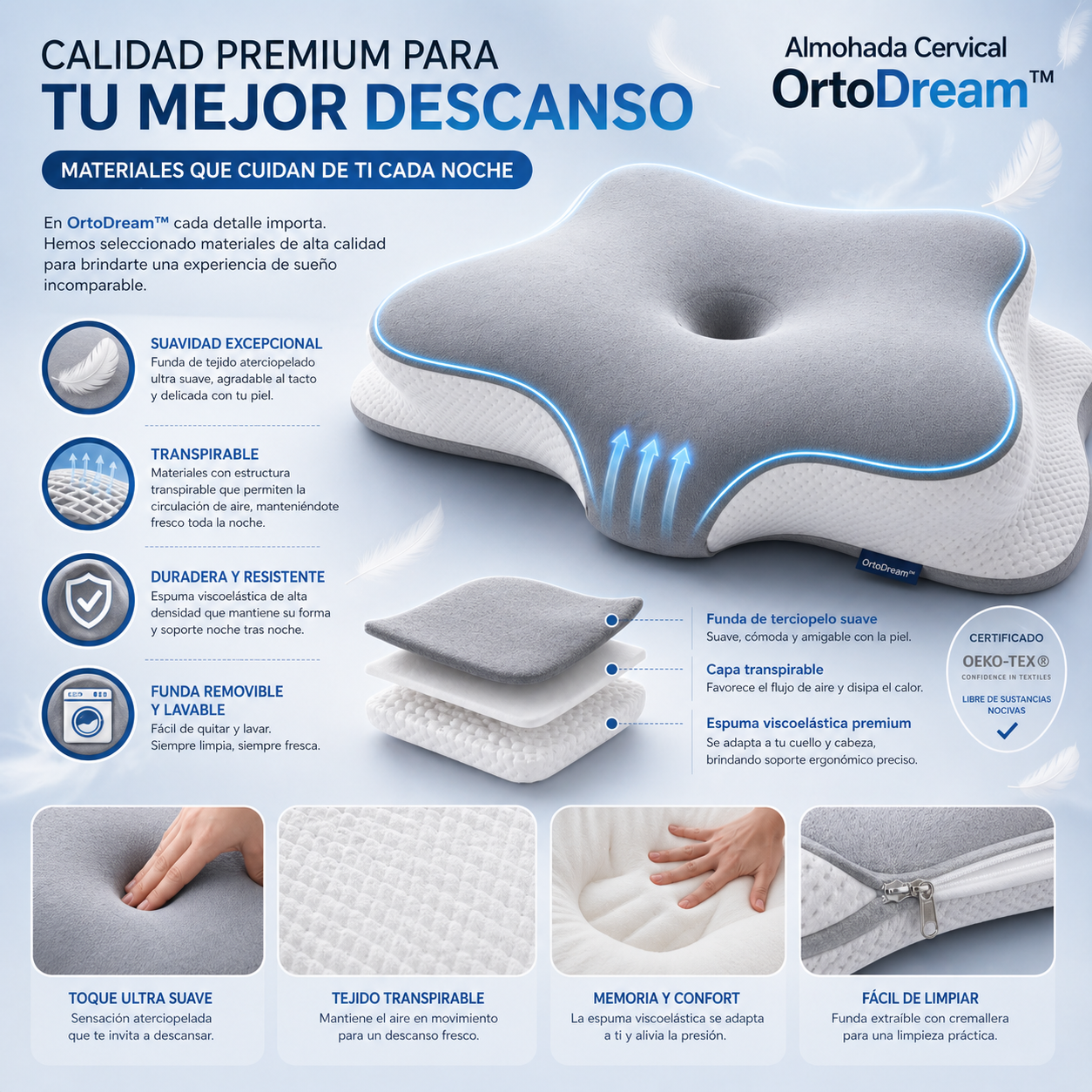 Almohada Cervical OrtoDream™